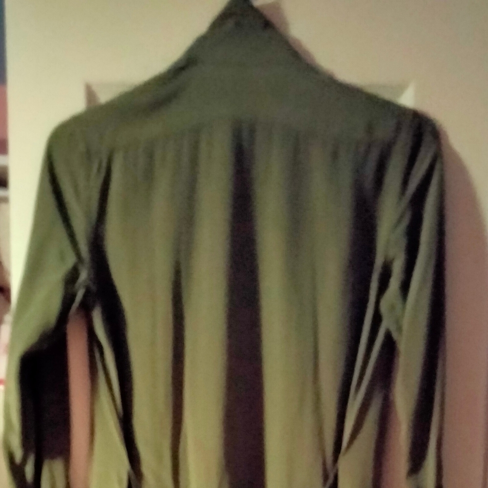 Green polo dress